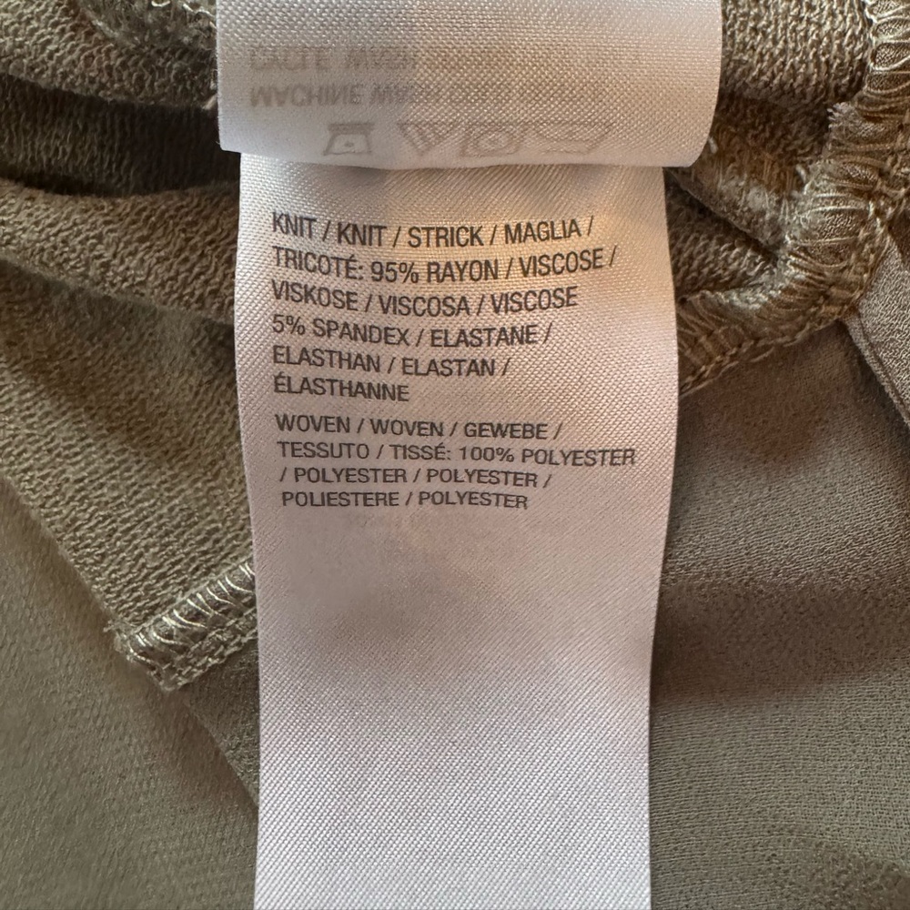 LOGO Lounge by Lori Goldstein Chiffon Cascade Cardigan with Tie Detail 3X - Picture 13 of 16